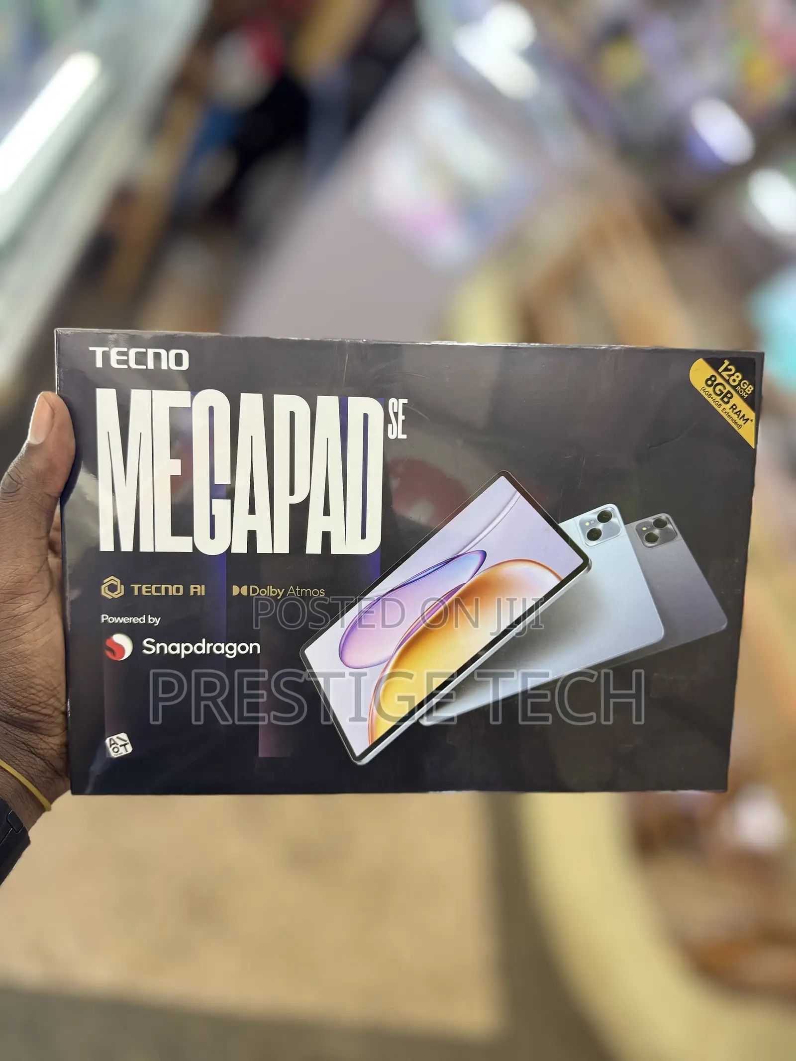 New Tecno Megapad SE 128 GB Black