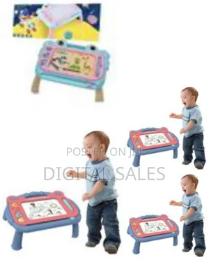 Toddler's Desktop Magnetic Learning Drawing Board