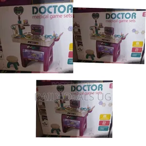 A Children's Medical Desk Play Set