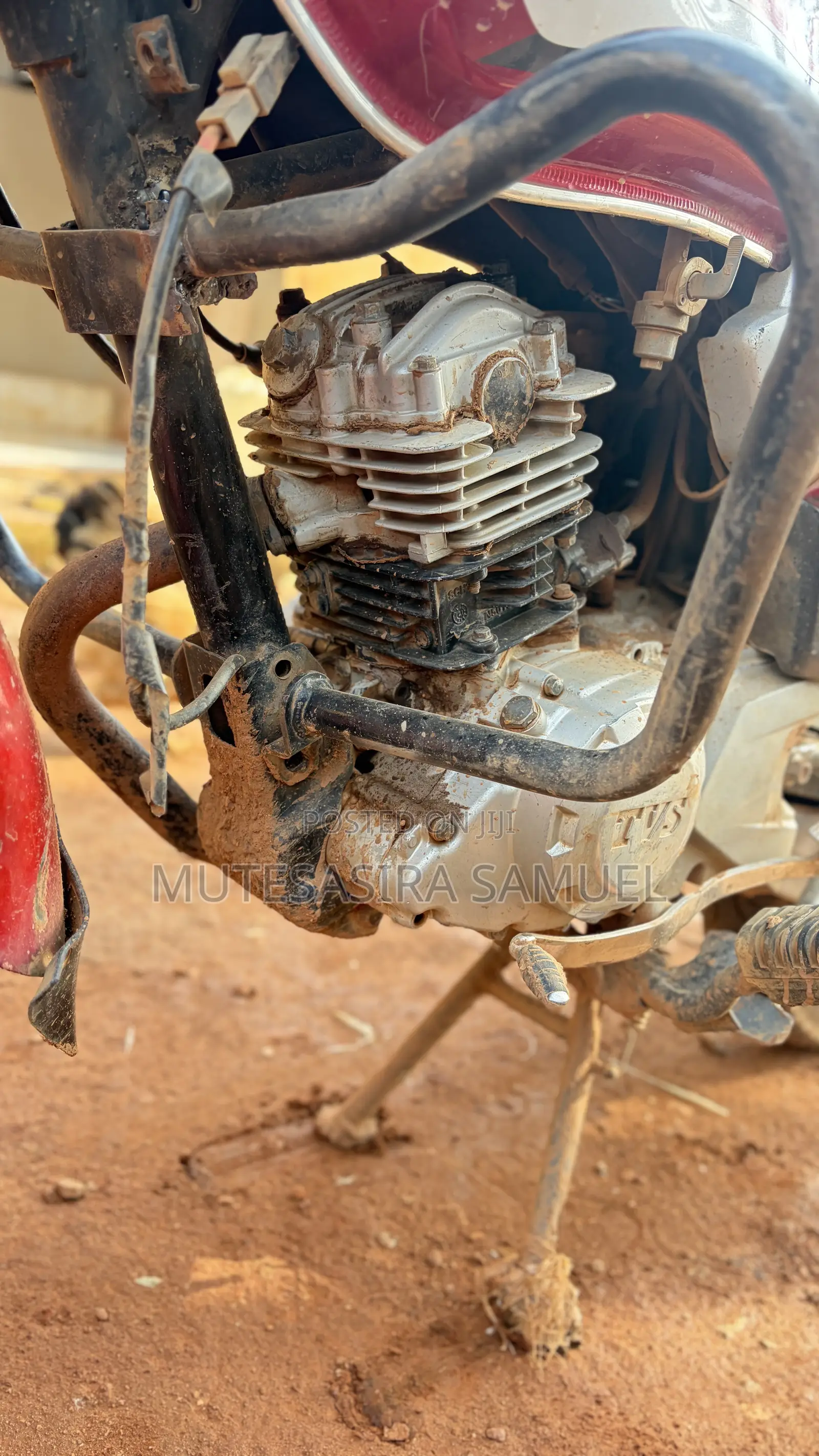 TVS HLX 125 2019 Red