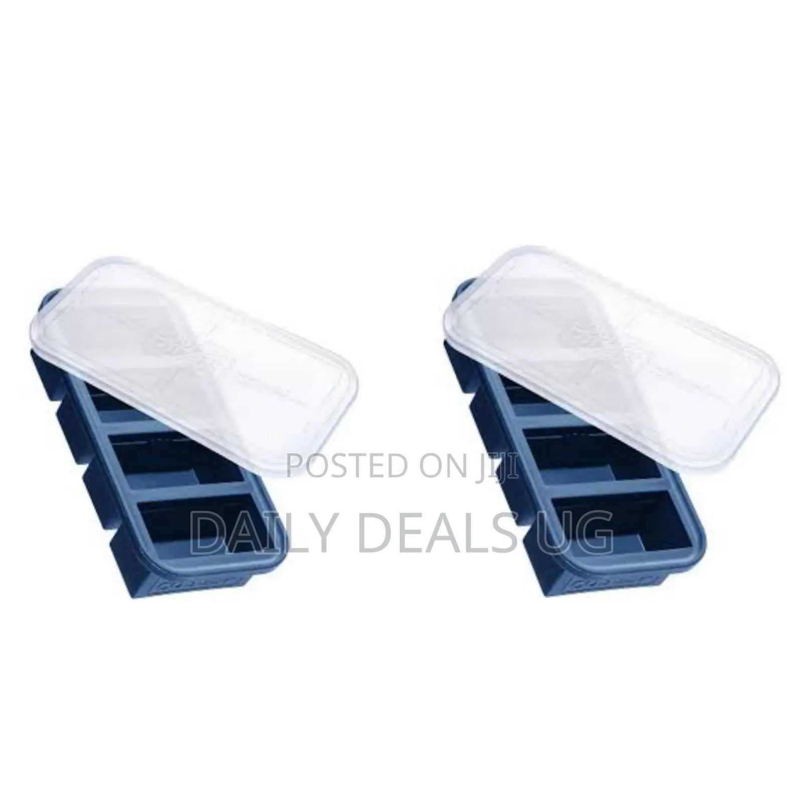 Souper Cubes 1-Cup Silicone Freezing Tray With a Lid