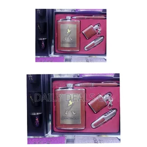 Johnnie Walker Branded Hip Flask Gift Set