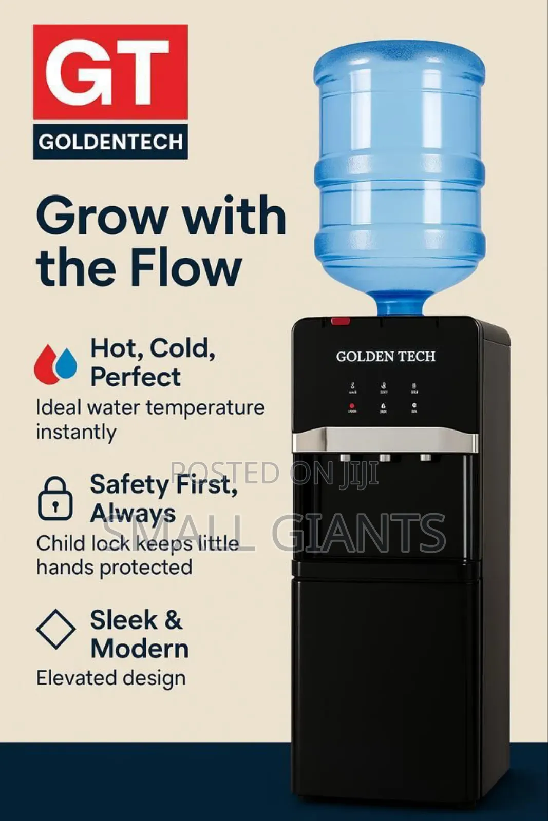 Golden Tech 'Grow With the Flow' Water Dispenser