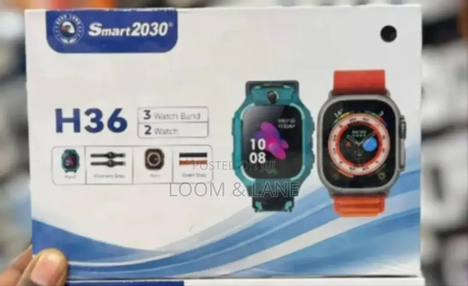 Smart2030 H36 2 in 1 Smart Watch