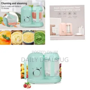 Multi-Functional Baby Food Steamer and Blender - Multicolor