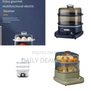 Professional Multi-Tier Electric Food Steamer - Multicolor