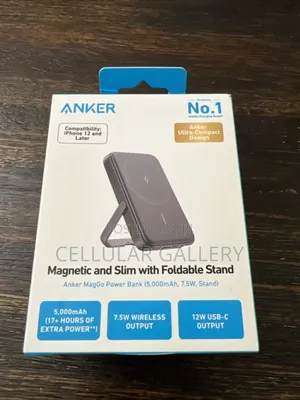 Anker Maggo Power Bank (5,000mah, 7.5w, Stand) Wireless