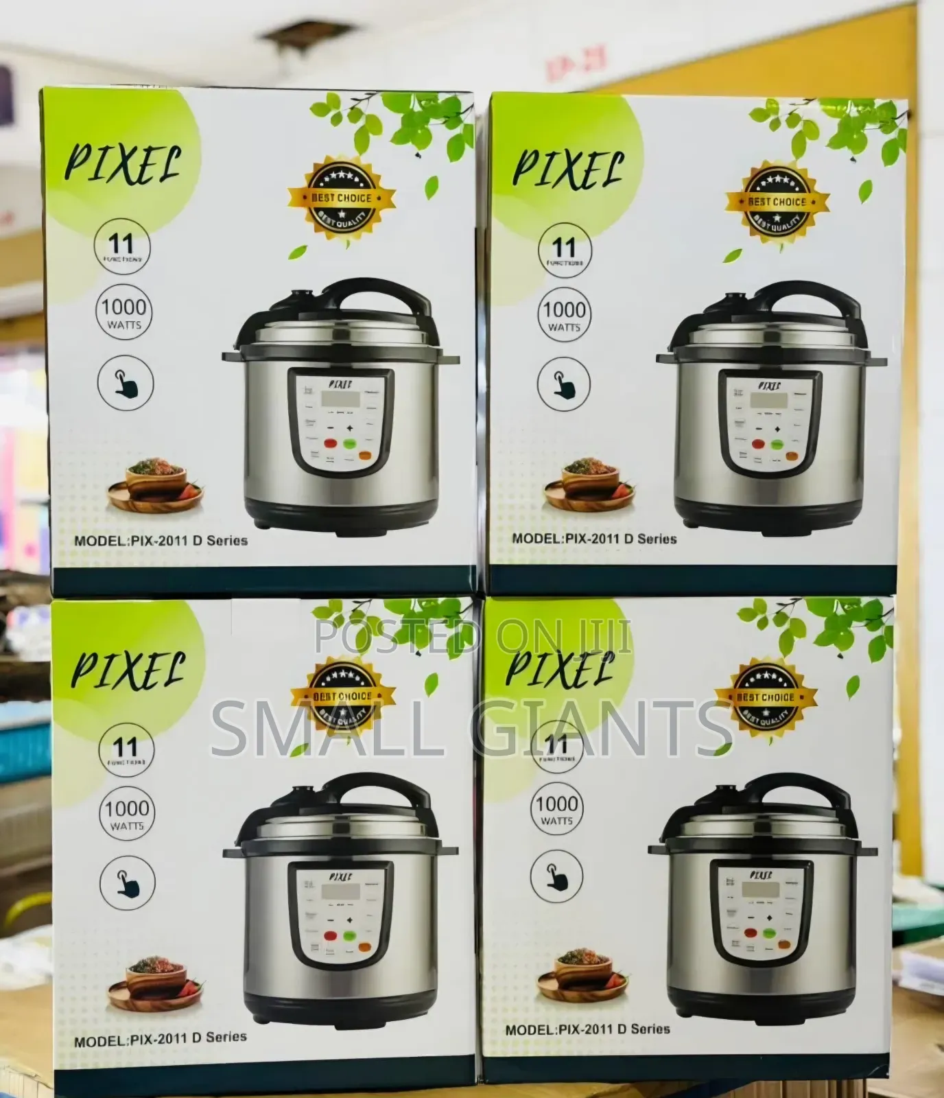 Pixel 6litres Electric Pressure Cooker