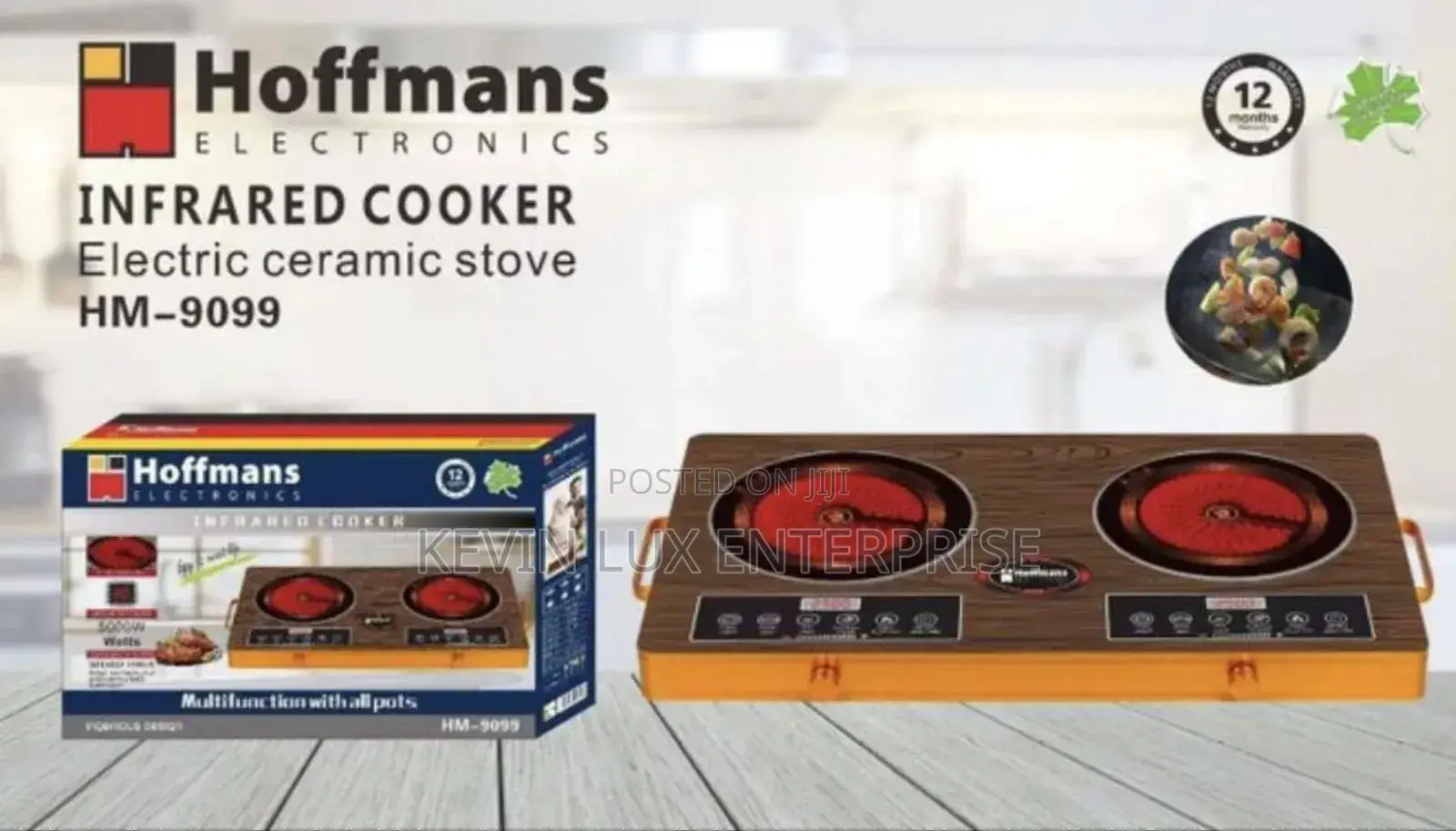 Double Infrared Cooker