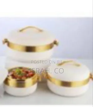 Premium Insulated Stainless Steel Casserole Set - Multicolor