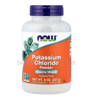 Now, Potassium Chloride Powder, 227g