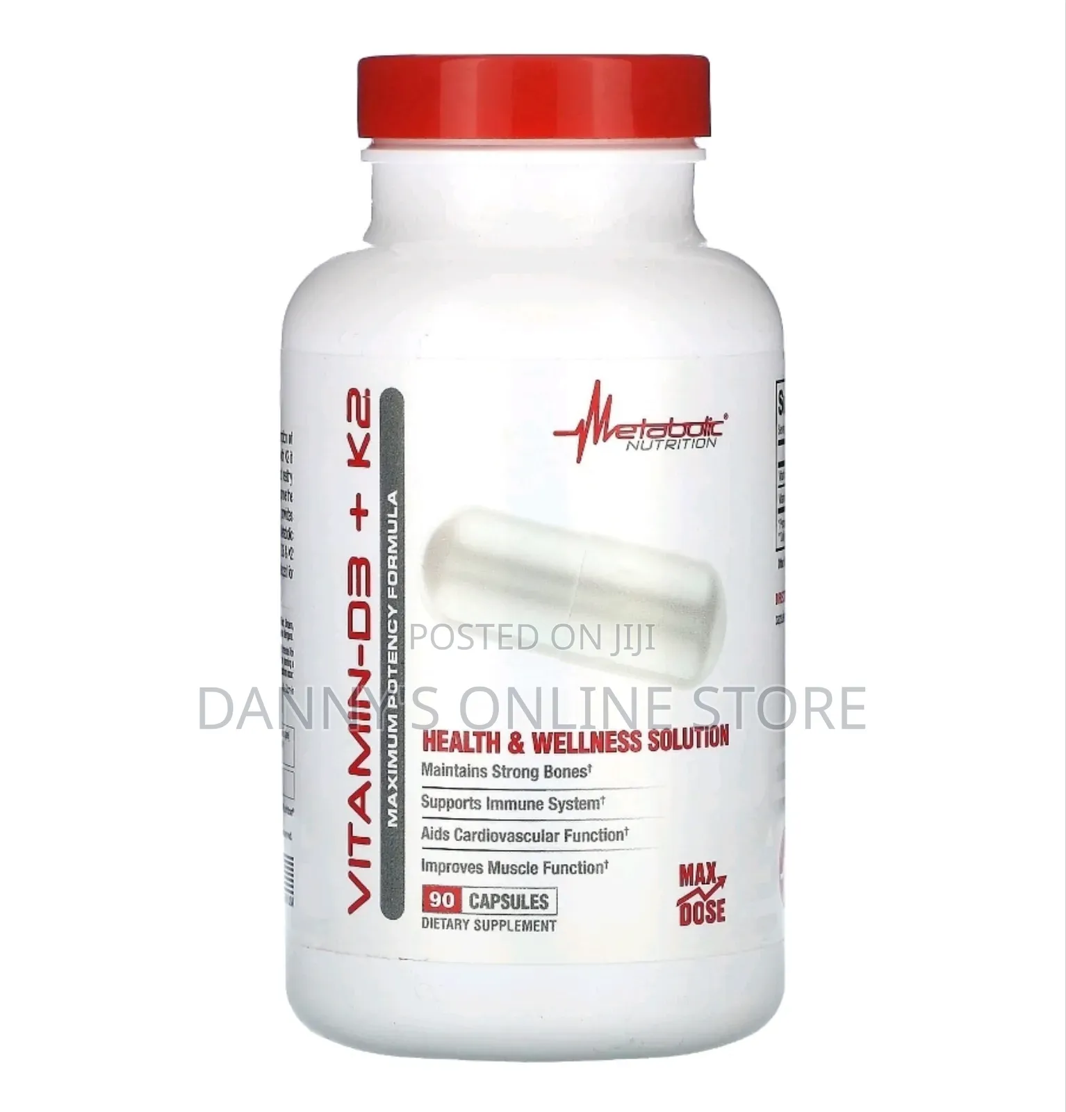 Vitamin D3 + , 7000 Iu, Mk-7 , Maximum Dose, 90 Capsules