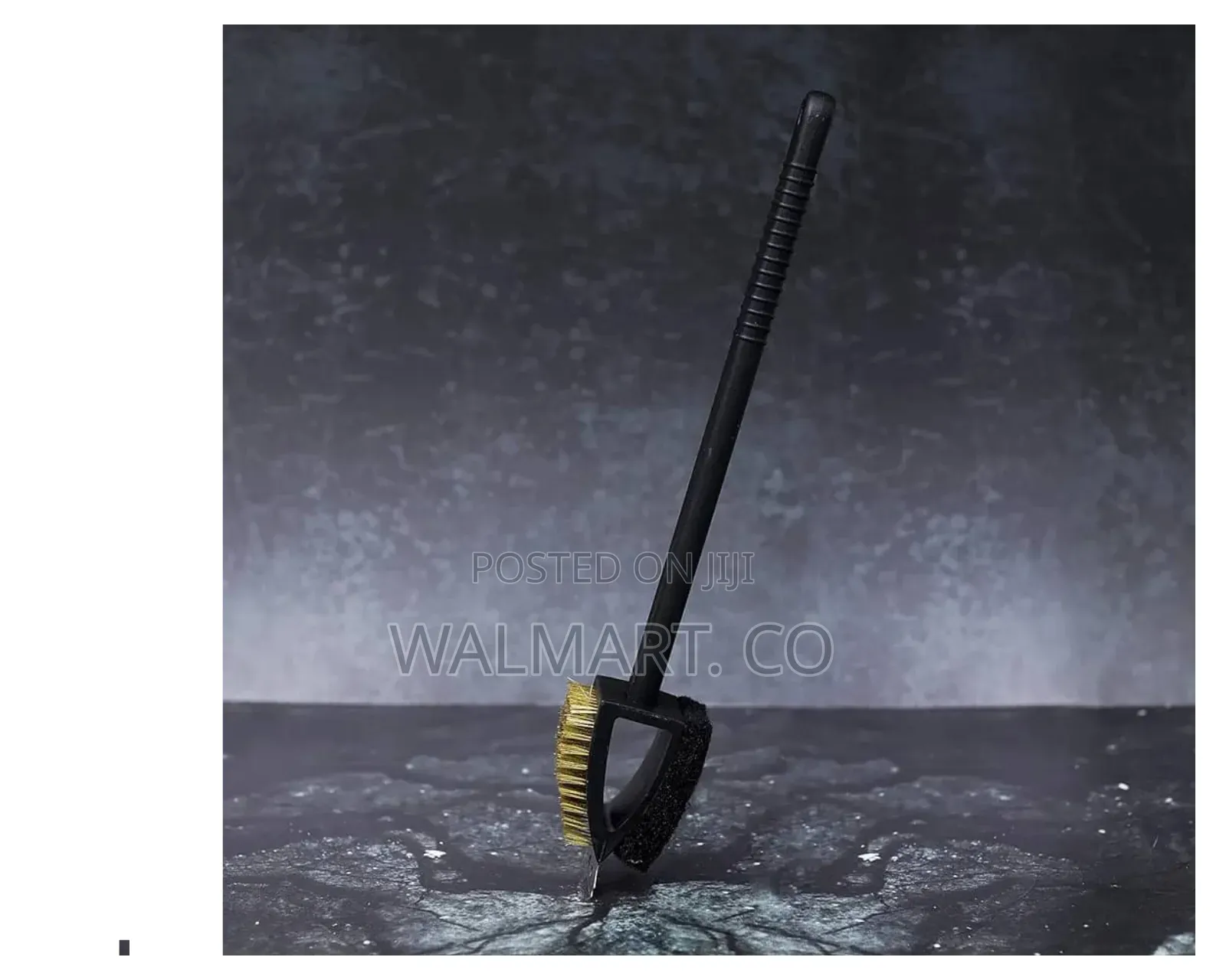 3 in 1 Copper Wire BBQ Grill Cleaning Brush Black