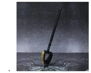 3 in 1 Copper Wire BBQ Grill Cleaning Brush Black