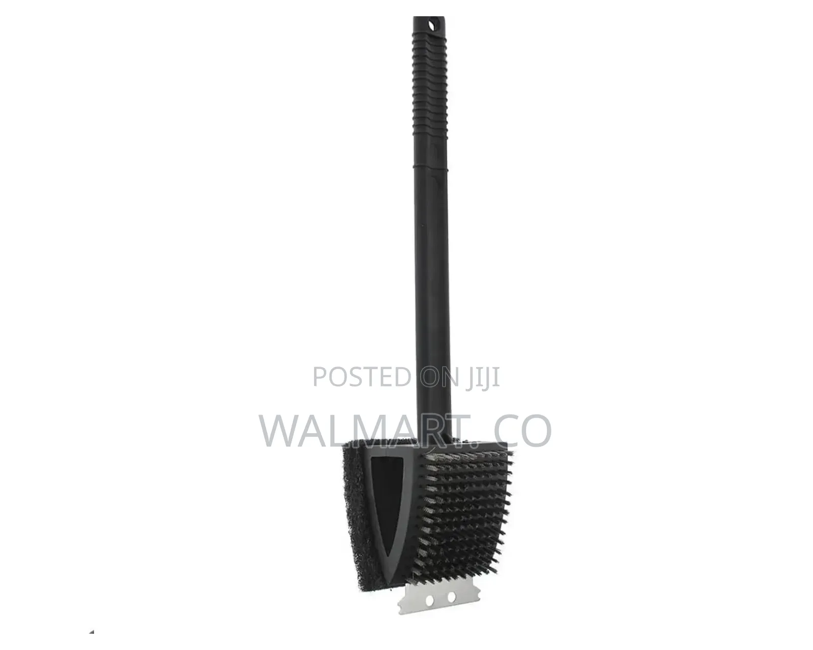 3 in 1 Copper Wire BBQ Grill Cleaning Brush Black