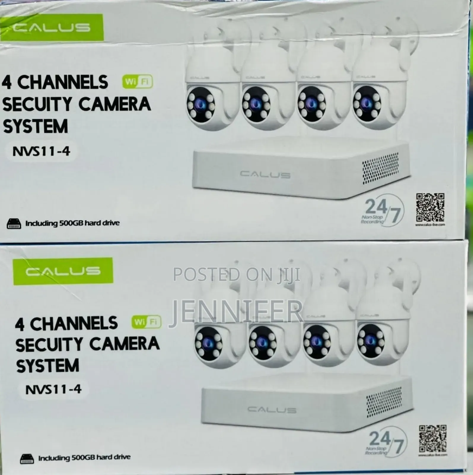 Calus Nvs11-4 4-Channel Wi-Fi Security Camera System