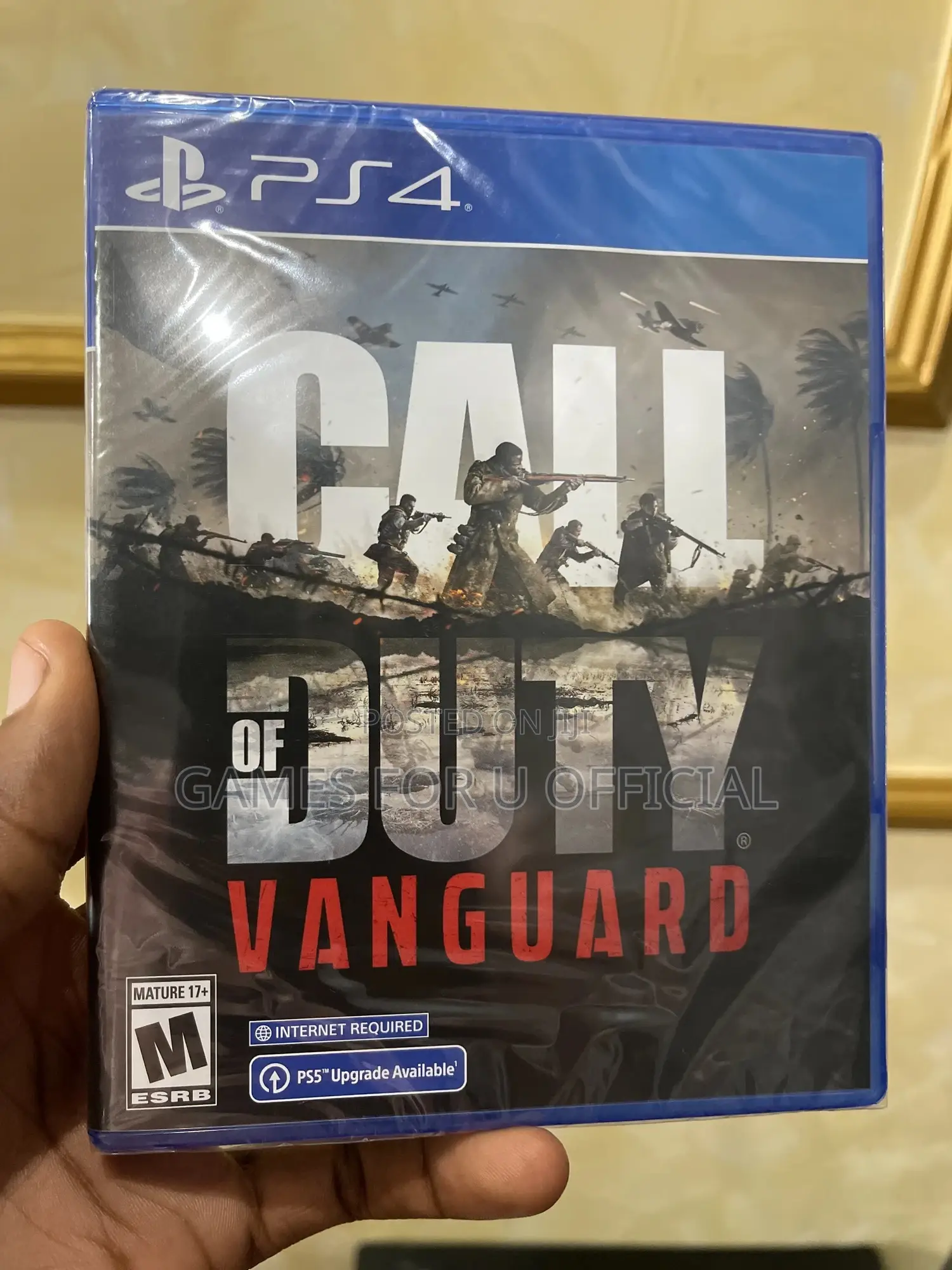 Call Of Duty Vanguard Ps4 Game Cod Disc