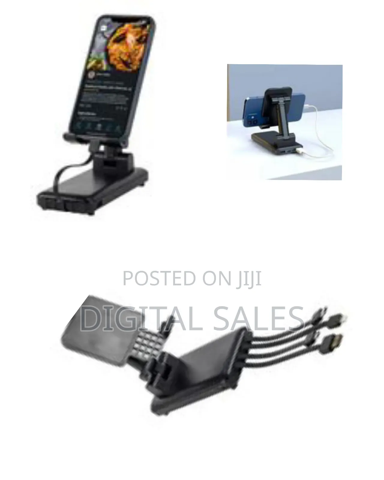 Adjustable Multi-Angle Phone Tablet Stand