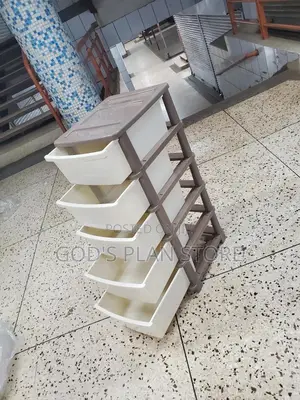 5 Xi Plastic Drawer Trolley Cabinet Drawer Trolley