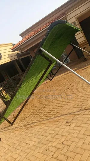 Bar Shade With Green Grass Carpet