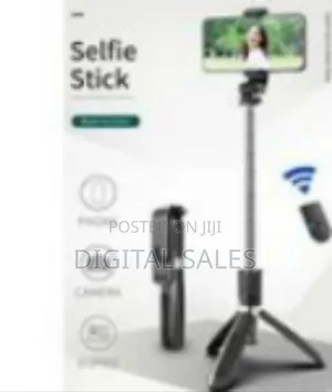 All-in-One Selfie Stick Tripod Kit With Remote