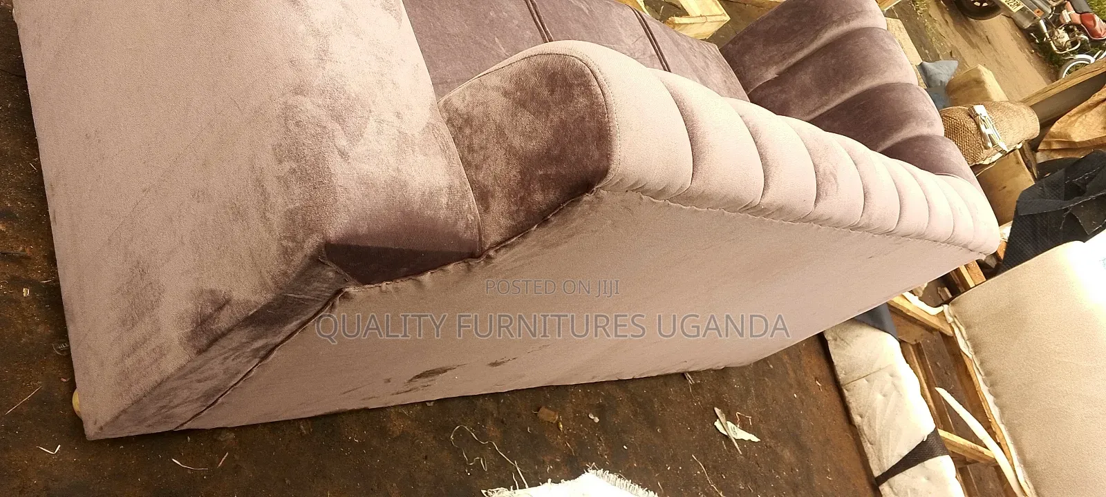 Luxury Pink 3 Seater Sofa