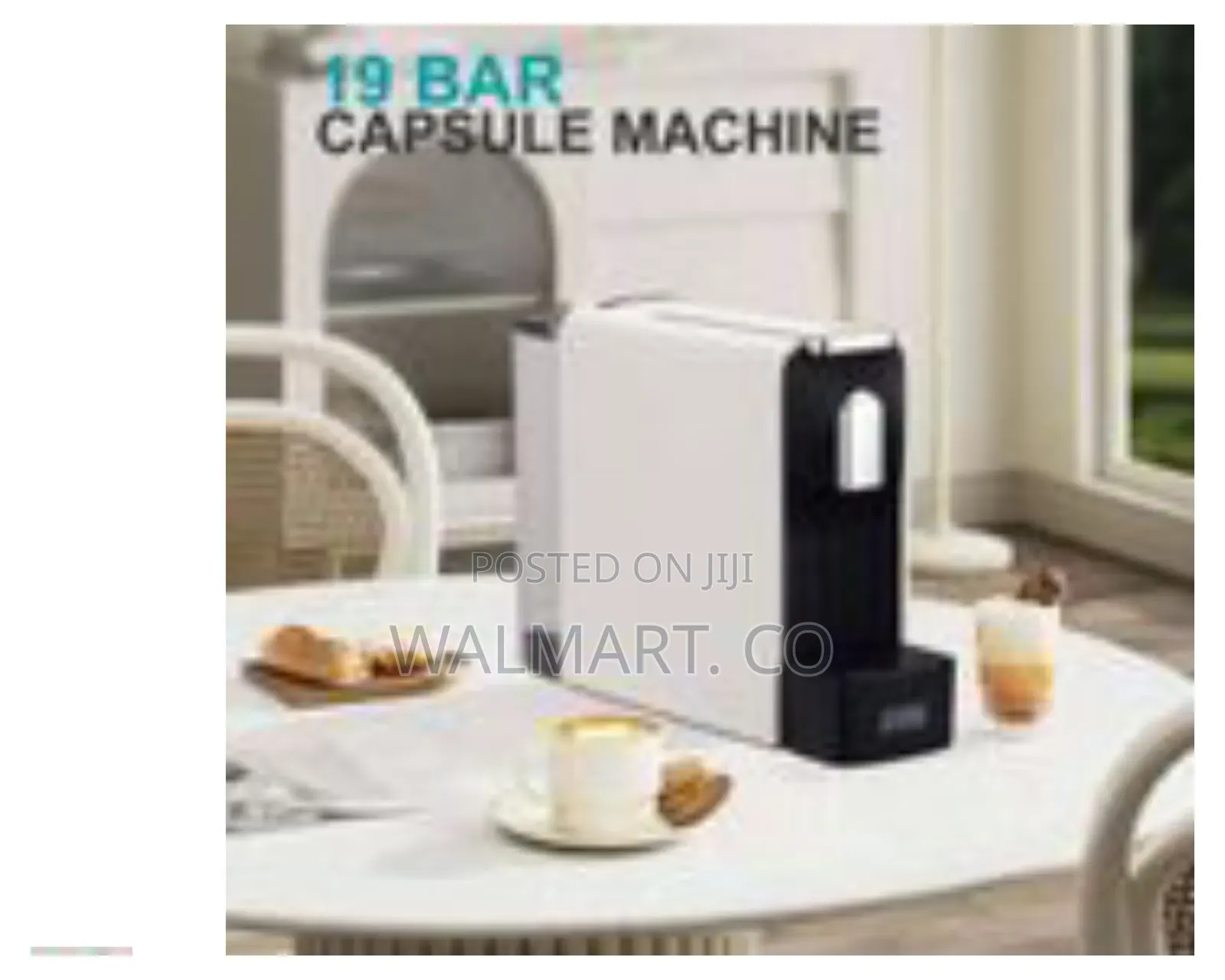 Winning Star Modern Compact Capsule Expresso Machine-Multicolor
