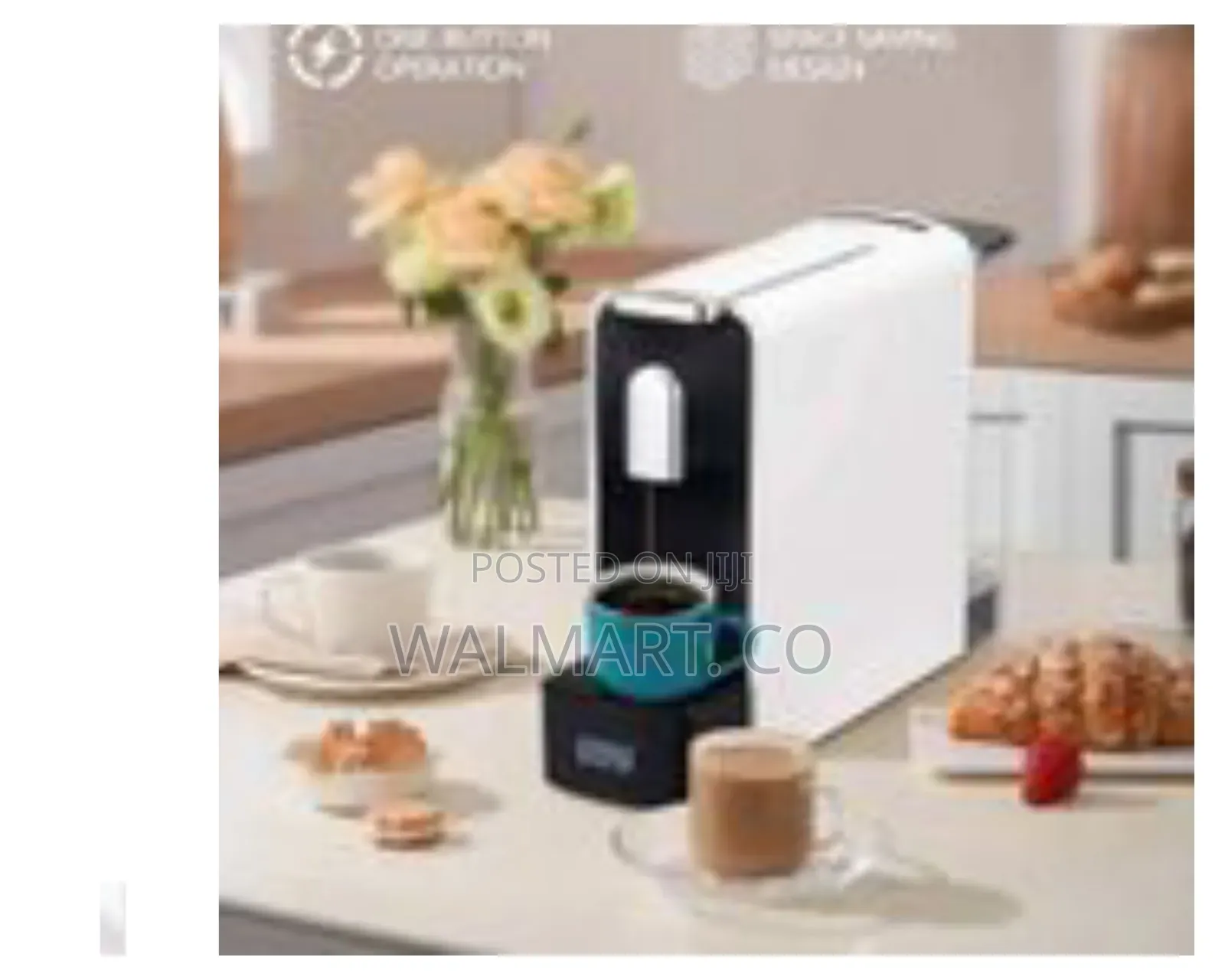 Winning Star Modern Compact Capsule Expresso Machine-Multicolor