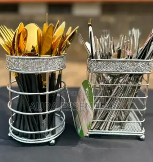 One Piece Stainless Steel Cutlery Holder