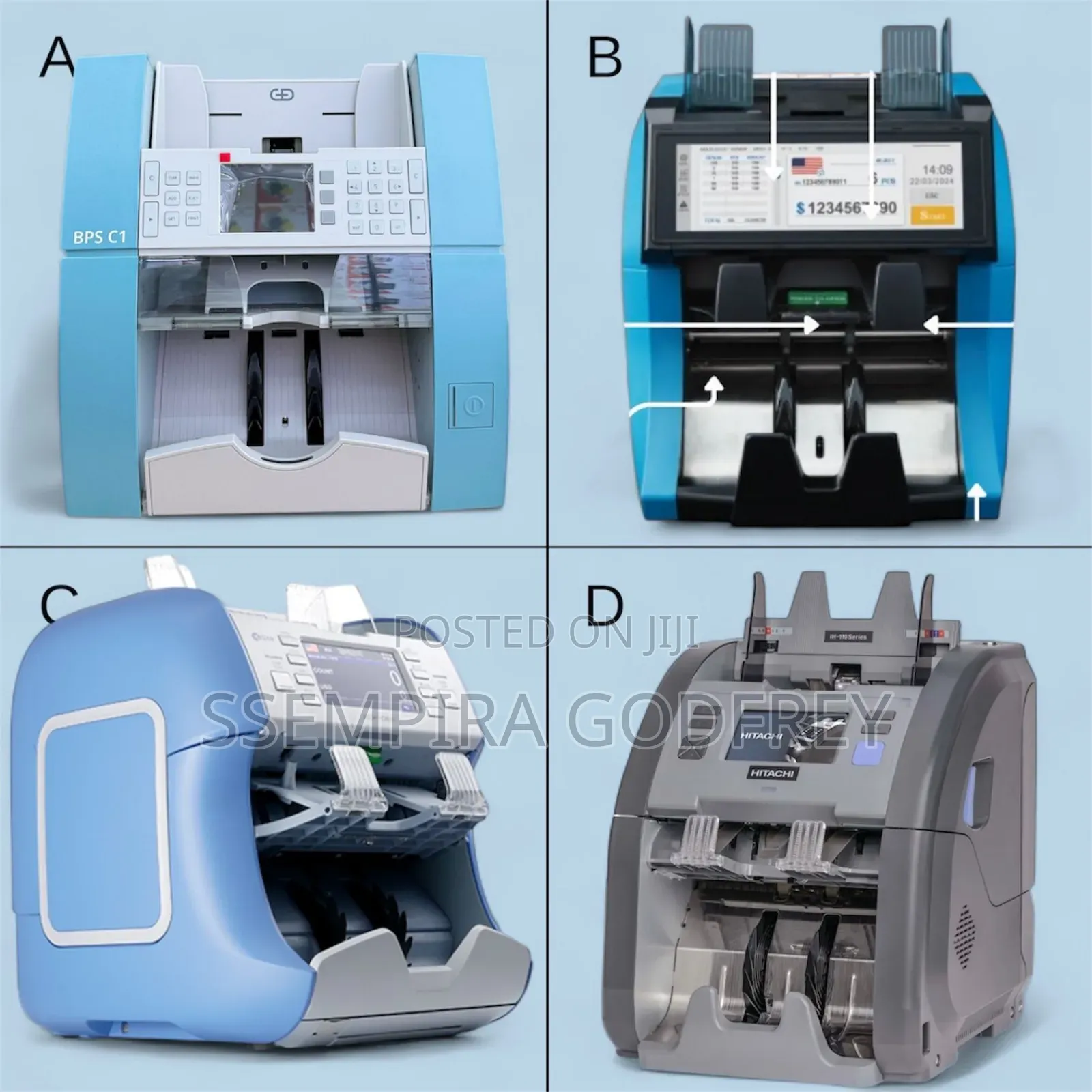 Heavy Duty Manual Value Note Counter Machine