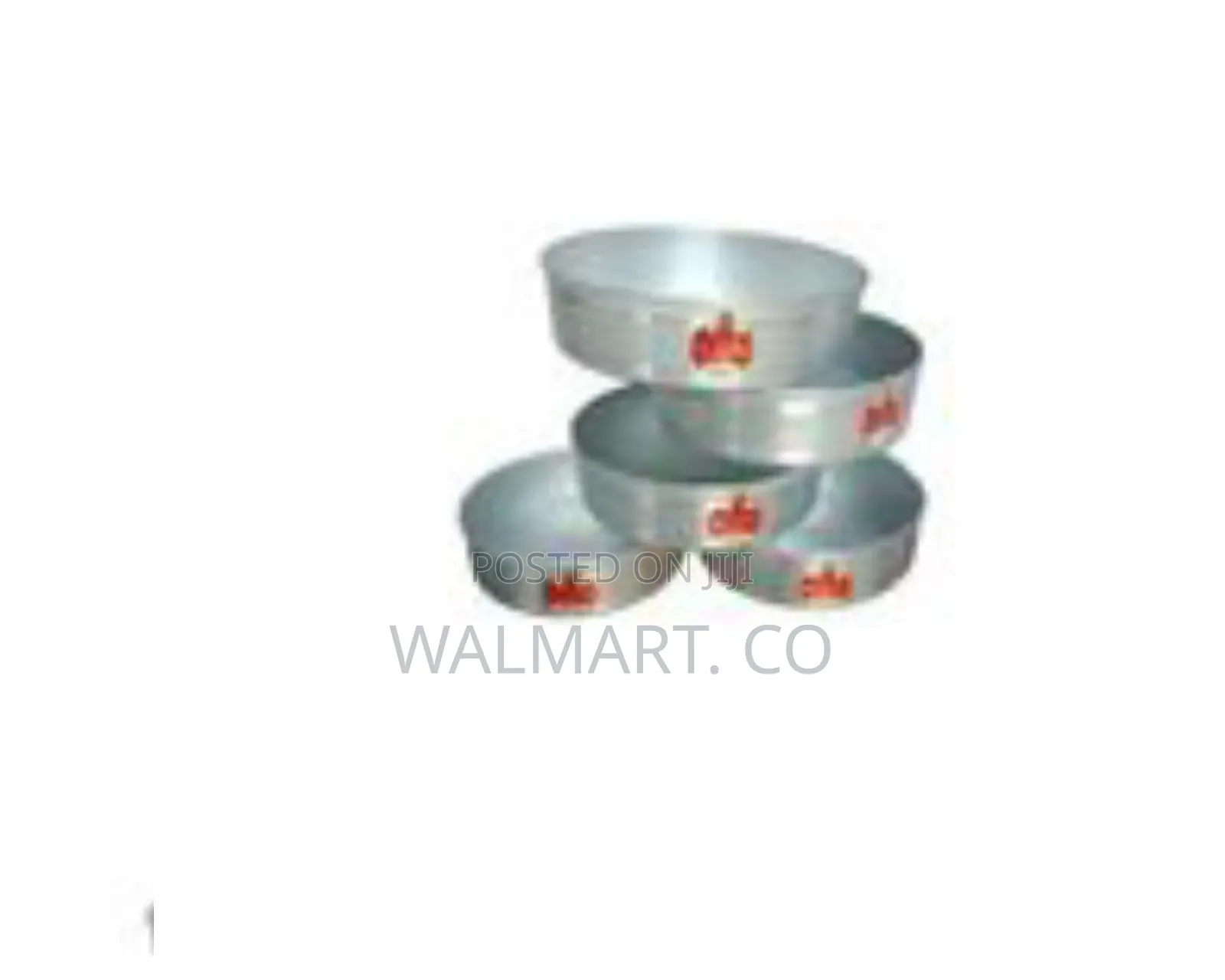 A Set of 5 Baking Tins