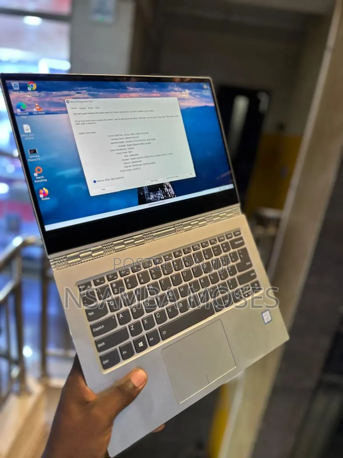 Laptop Lenovo ThinkPad Yoga 16GB Intel Core I7 SSD 512GB