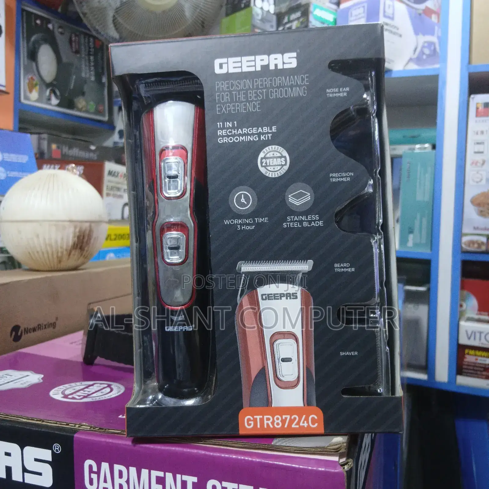 Geepas 11in1 Body Grooming Kit/Electric Shaver