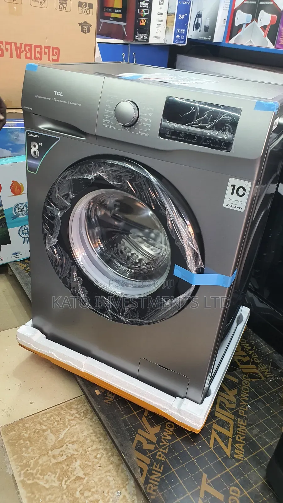 Tcl 8kg Washing Machine Front Loader