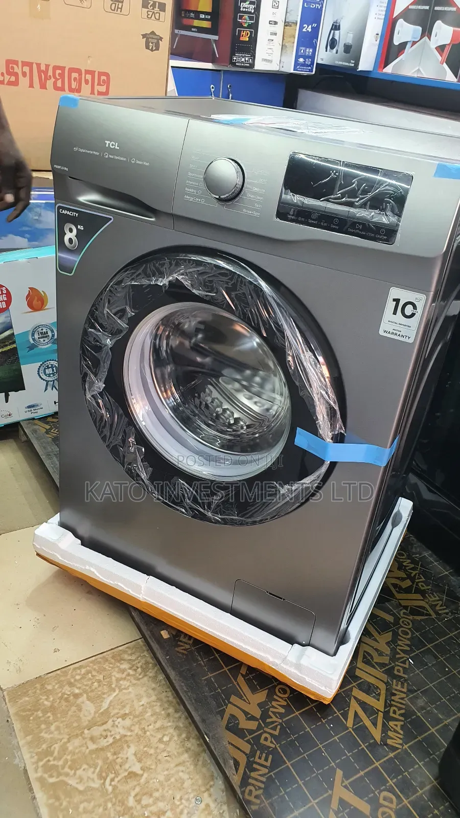 Tcl 8kg Washing Machine Front Loader