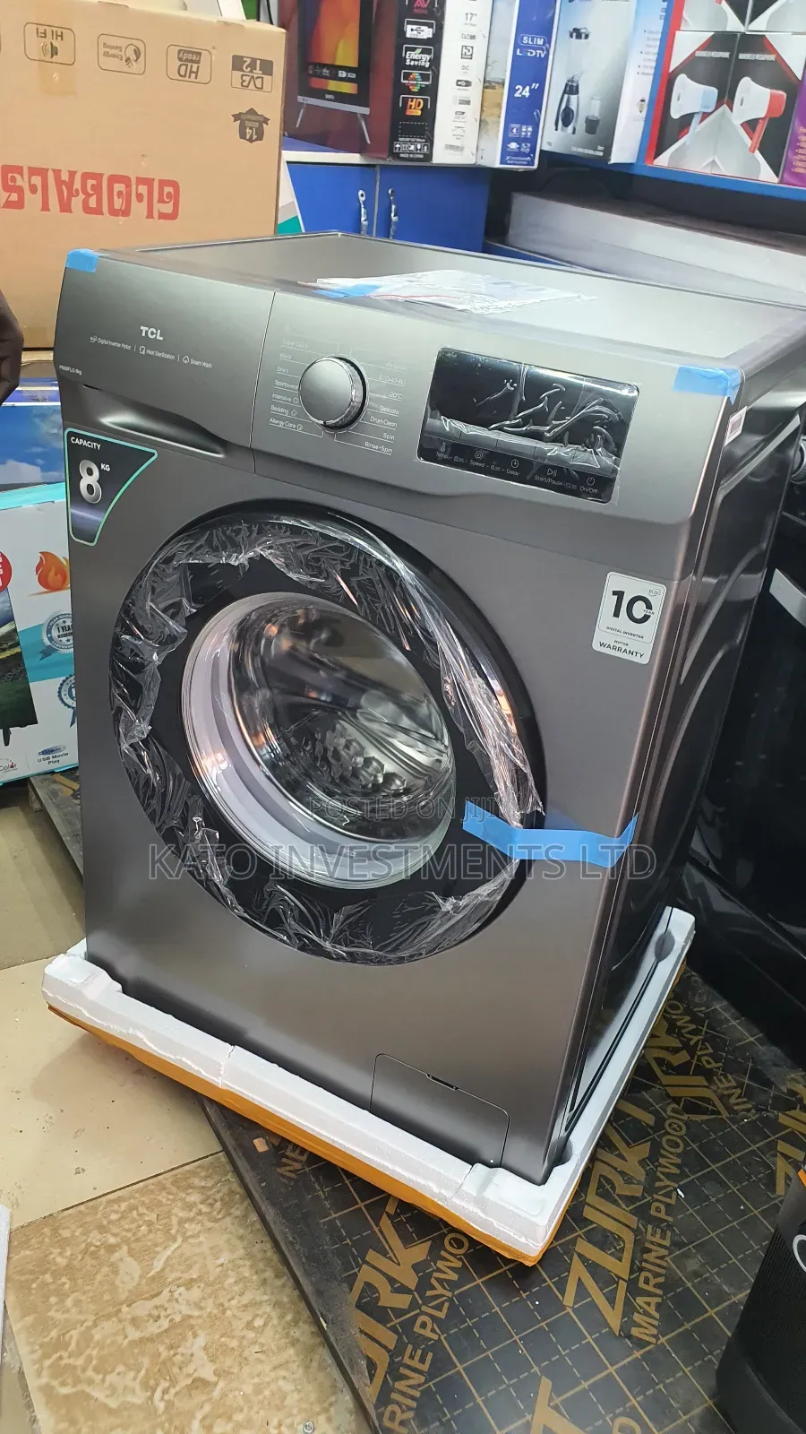 Tcl 8kg Washing Machine Front Loader