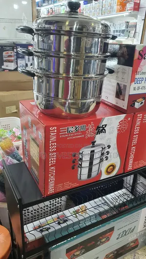 28cm 3 Step Food Steamer Charcoal