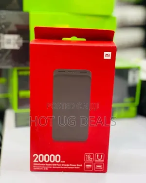 Xiaomi Redmi 20000mah 74wh Fast Charge Power Bank - Black