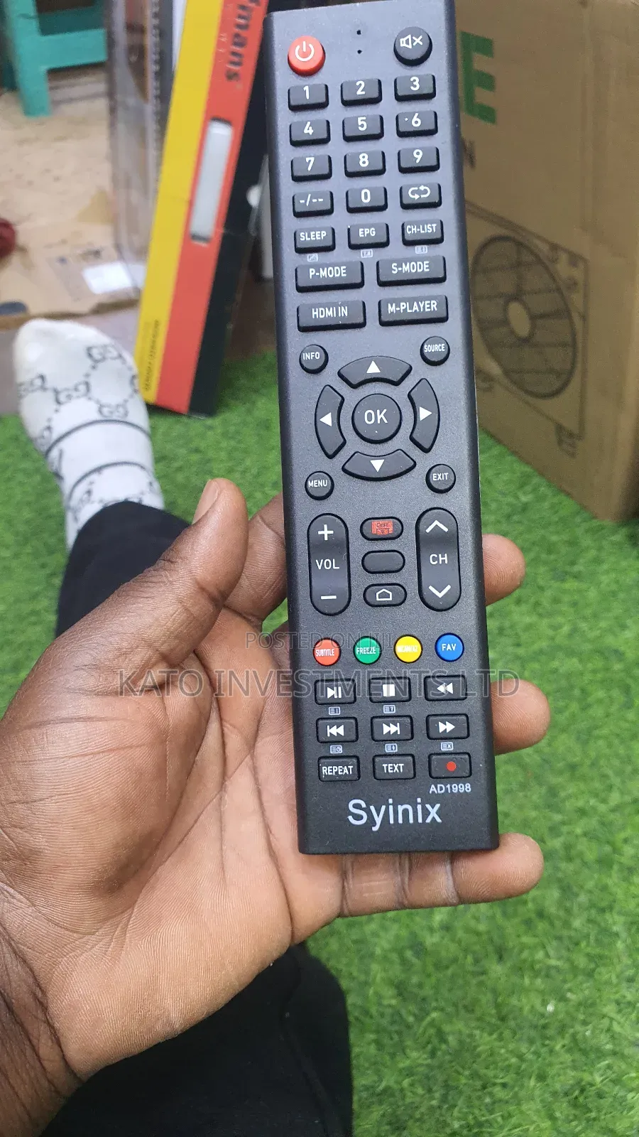 Syinix Digital Tv Remote