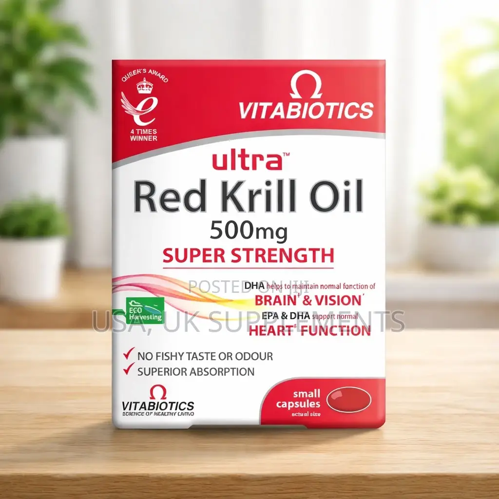 500mg Ultra Krill Oil Super Strength 30capsules