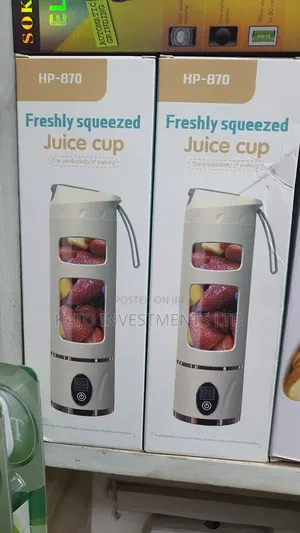 Portable Freshly Squeezed Juicer Cups Rechargeable