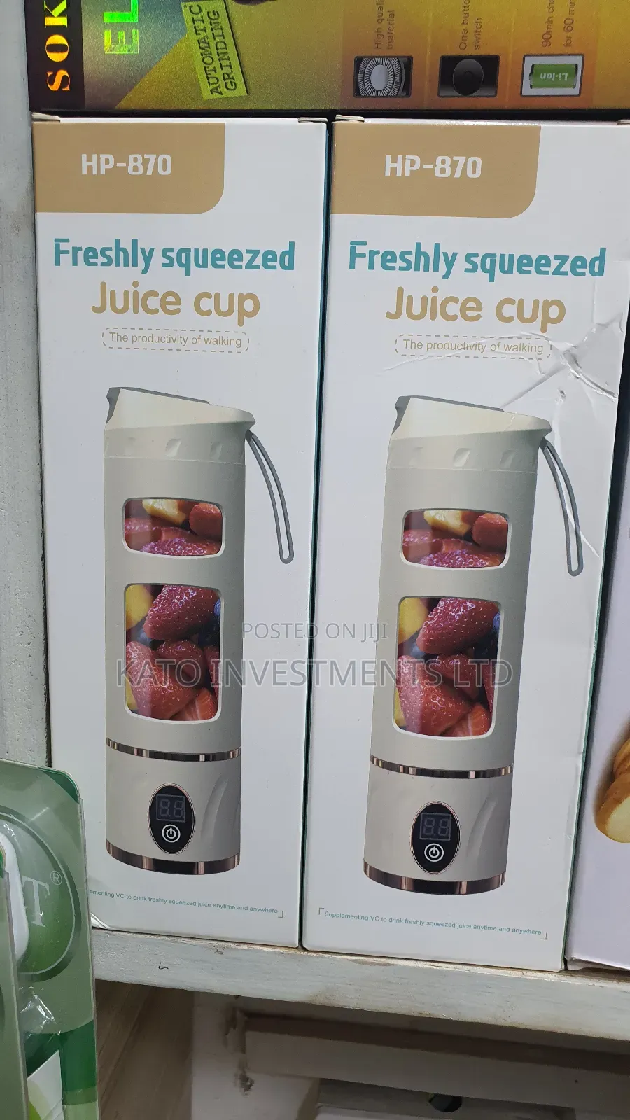 Portable Freshly Squeezed Juicer Cups Rechargeable