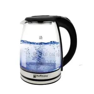 Hoffmans 2l Glass Electric Kettle With Led Blue Light