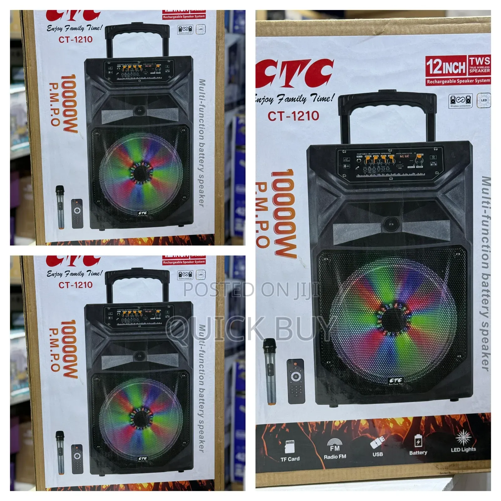 CTC 12 Inches Speaker With a Microphone