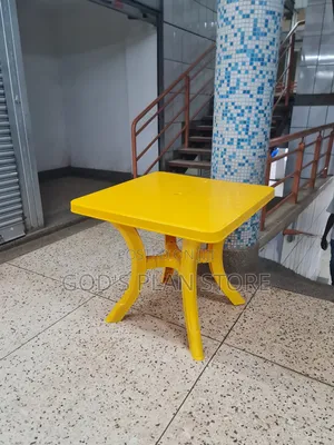 One Connector Plastic Table Plastic Table