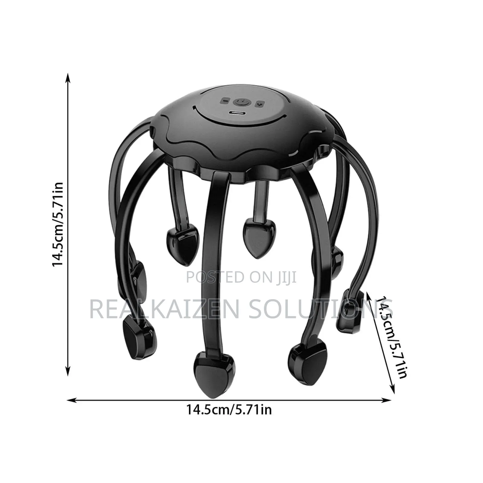 Octopus 360° Wireless Stress Relief Hair Stimulation Head Massager