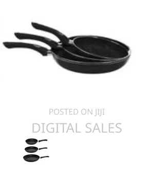 Versatile 3-Piece Non-Stick Frying Pan Set. (20/24/28cm)
