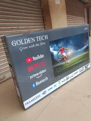50 Inches Golden Tech Android Smart Tv
