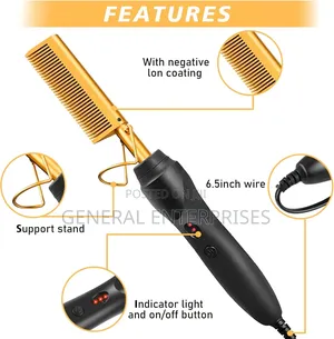 2 in 1 Electric Hot Comb