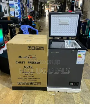 Black Ark 130l Chest Freezer - Grey.